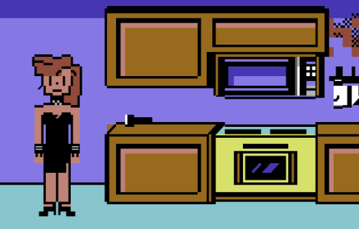 Game artworks with&nbsp;PETSCII