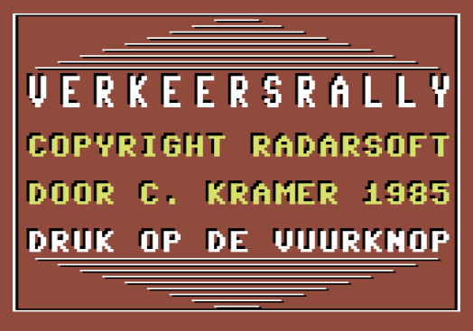 Verkeersrally (1985, Radarsoft)