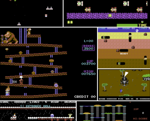 Classic game remakes&nbsp;compilation