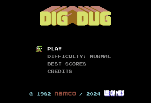 Dig Dug (2024,&nbsp;LC-Games)