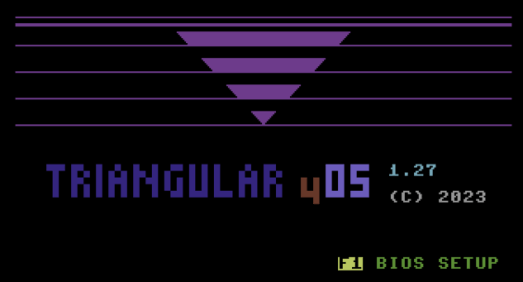 TRIANGULAR μOS 1.27 (2023, Michael&nbsp;Goral)