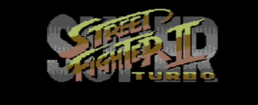 SUPER STREET FIGHTER 2 TURBO for C64 (Early game&nbsp;DEMO)