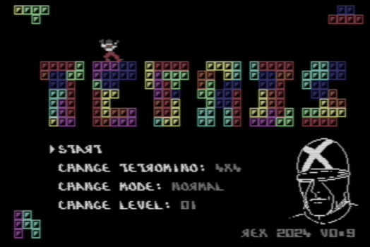 C64 Tetris (2024,&nbsp;rexracer)