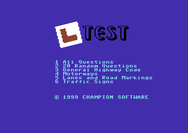 L Test (1999, Champion&nbsp;Software)