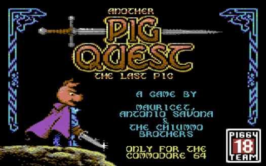 A PIG QUEST 2 – This really MUST&nbsp;happen