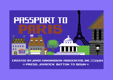 Passport to Paris (1984, Joyce&nbsp;Hakansson)