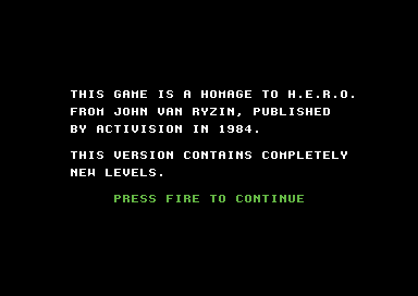 H.E.R.O. Is Back (2025,&nbsp;LC-Games)