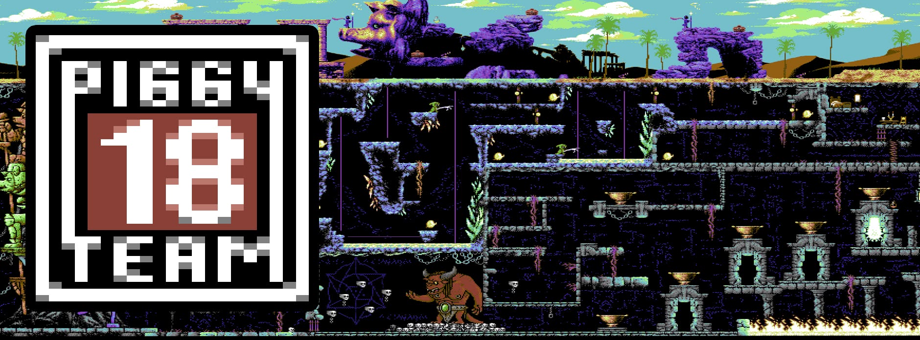 New C64 games from the PIGGY 18 team