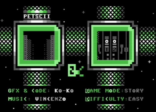 PETSCII Dungeons & Droids C64 - In development