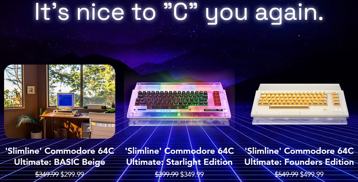'Slimline' Commodore 64C Ultimate - Pre-Order NOW!